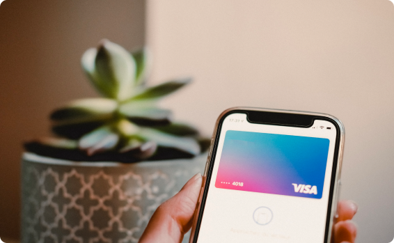 image of credit card visa